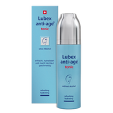 Close-up texture of Lubex anti-age Tonic – lightweight watery tonic with hyaluronate for skin hydration